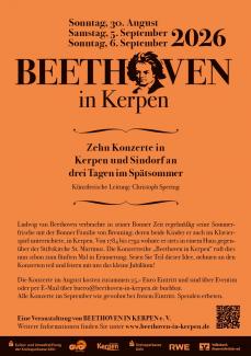 Beethoven in. Kerpen Titel