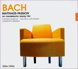 CD 31 Bach Matthäuspassion arr. Mendelssohn