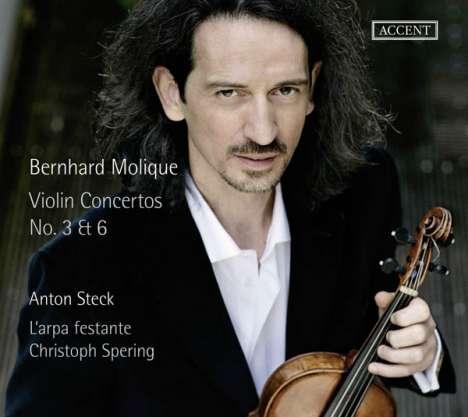 CD 35 Wilhelm Bernhard Molique Violine Konzerte Nr. 3 und Nr. 6 Anton Steck